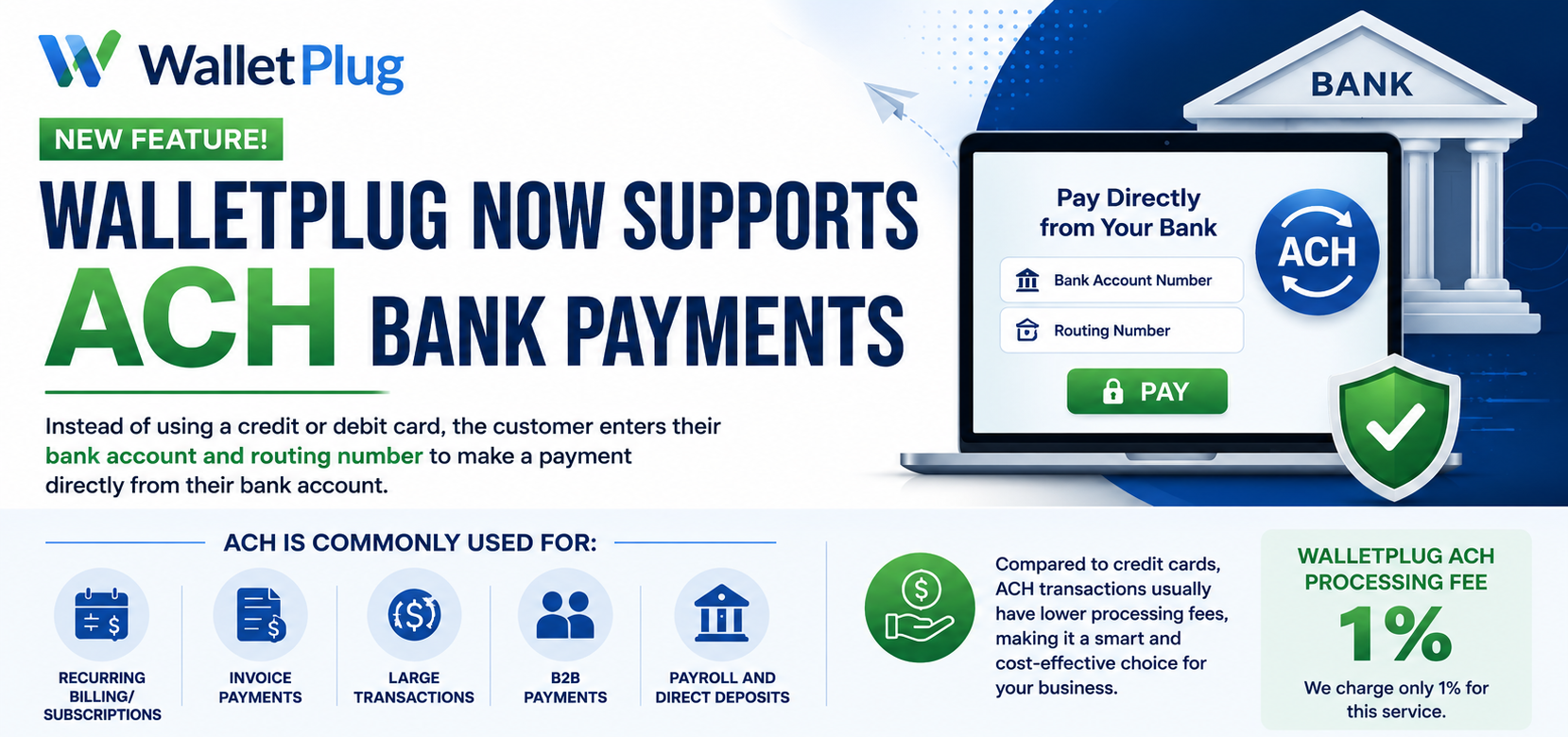 ACH bank payments